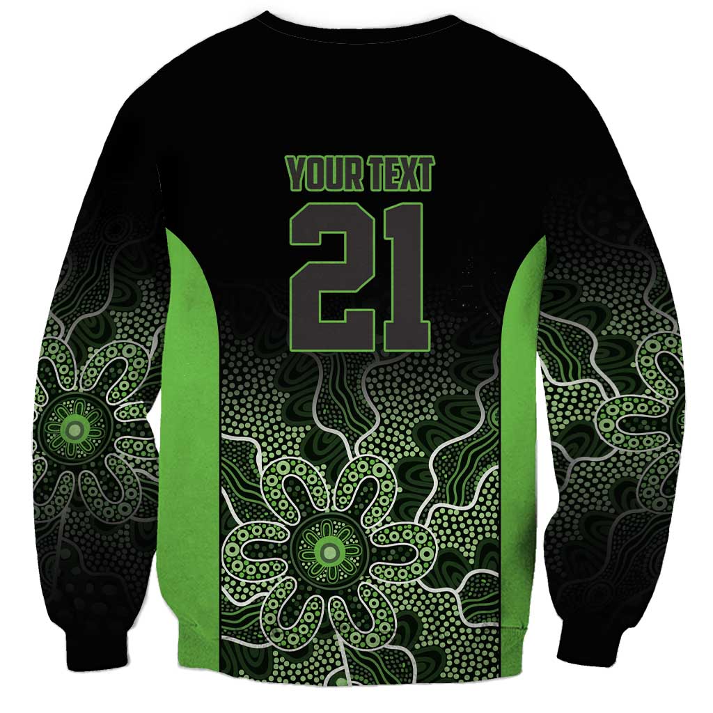 Basketball Custom South East Melbourne Sweatshirt Simple Australian Dot Art - Aussie Hoodie