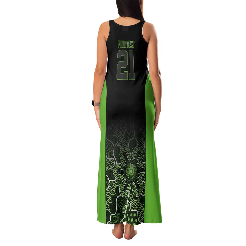 Basketball Custom South East Melbourne Tank Maxi Dress Simple Australian Dot Art - Aussie Hoodie