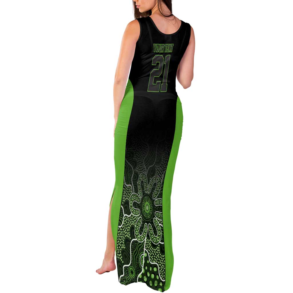 Basketball Custom South East Melbourne Tank Maxi Dress Simple Australian Dot Art - Aussie Hoodie