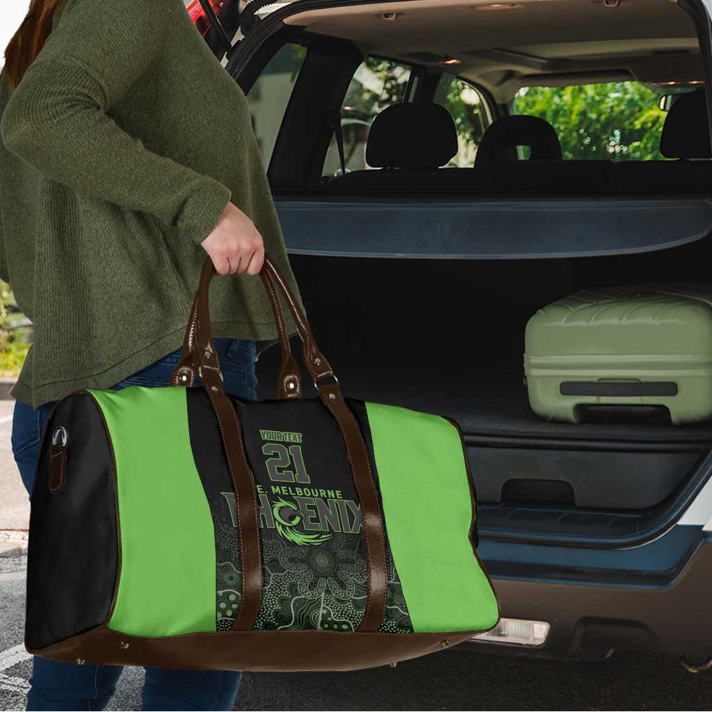 Basketball Custom South East Melbourne Travel Bag Simple Australian Dot Art - Aussie Hoodie