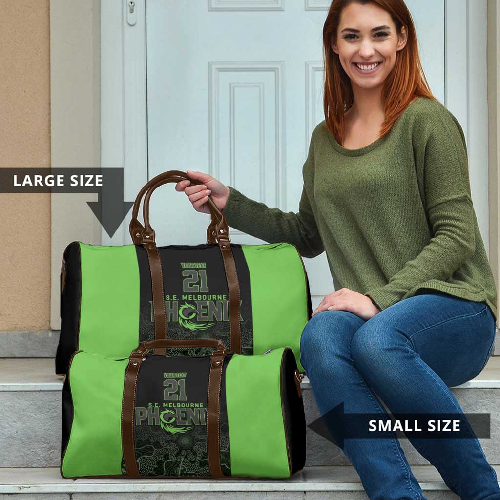Basketball Custom South East Melbourne Travel Bag Simple Australian Dot Art - Aussie Hoodie