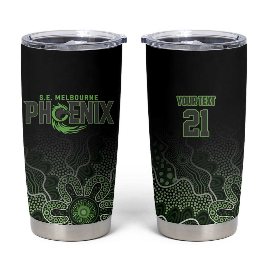 Basketball Custom South East Melbourne Tumbler Cup Simple Australian Dot Art - Aussie Hoodie