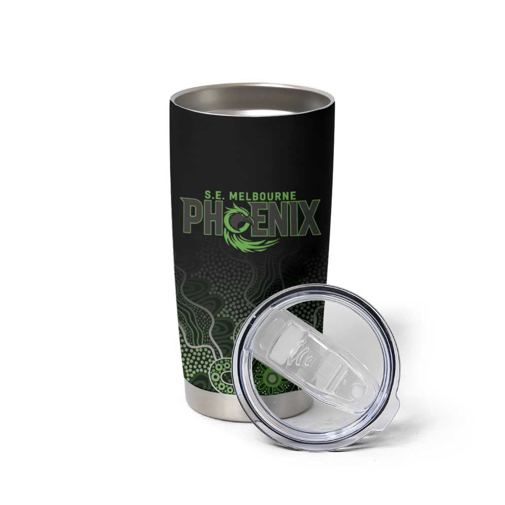 Basketball Custom South East Melbourne Tumbler Cup Simple Australian Dot Art - Aussie Hoodie