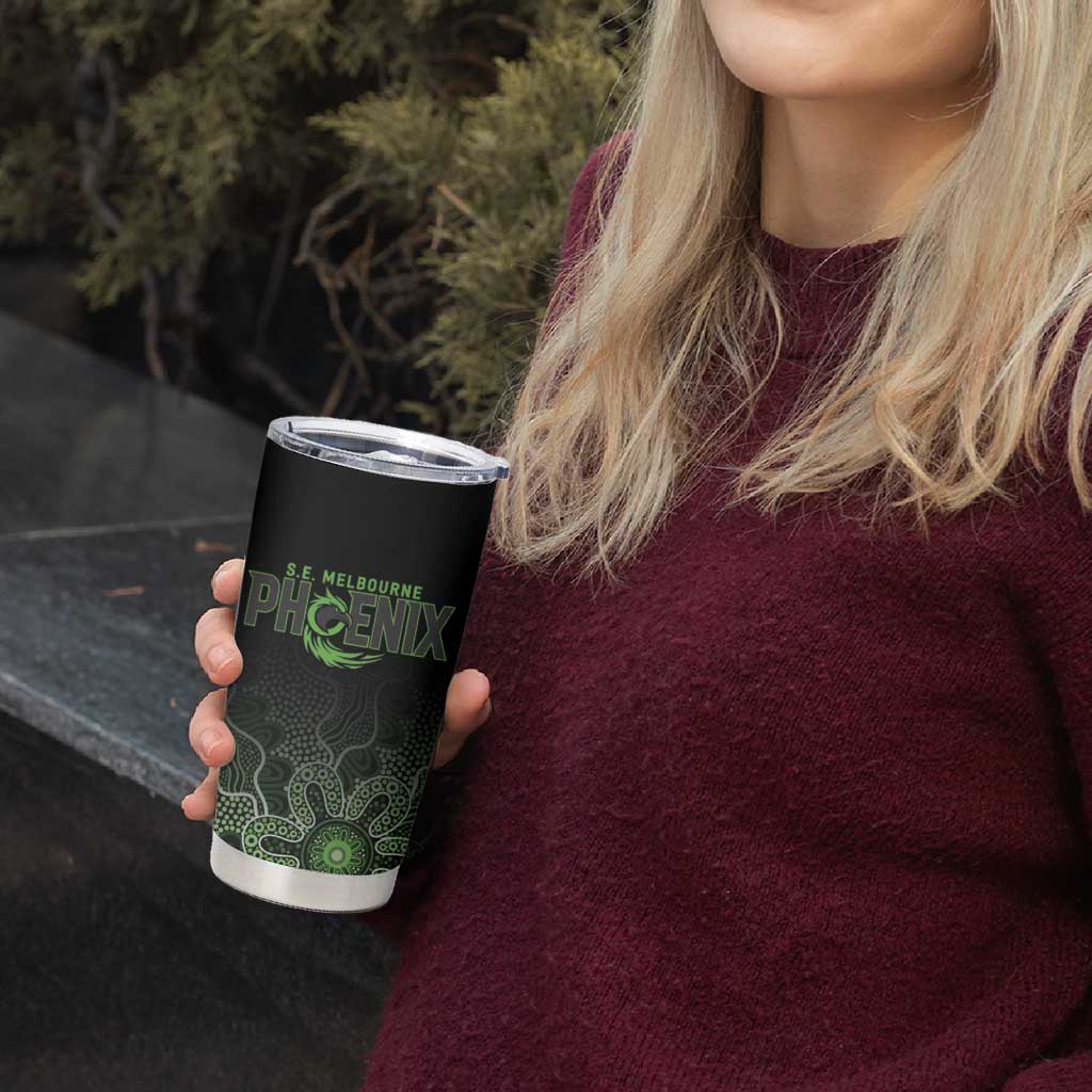 Basketball Custom South East Melbourne Tumbler Cup Simple Australian Dot Art - Aussie Hoodie