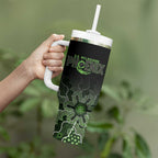 Basketball Custom South East Melbourne Tumbler With Handle Simple Australian Dot Art - Aussie Hoodie