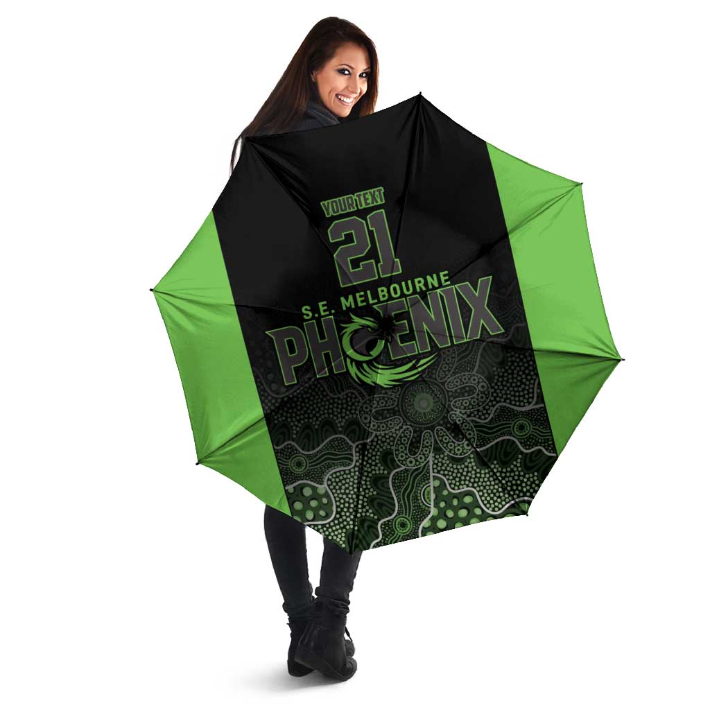 Basketball Custom South East Melbourne Umbrella Simple Australian Dot Art - Aussie Hoodie