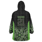 Basketball Custom South East Melbourne Wearable Blanket Hoodie Simple Australian Dot Art - Aussie Hoodie