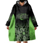 Basketball Custom South East Melbourne Wearable Blanket Hoodie Simple Australian Dot Art - Aussie Hoodie