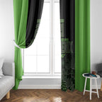 Basketball Custom South East Melbourne Window Curtain Simple Australian Dot Art - Aussie Hoodie