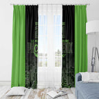 Basketball Custom South East Melbourne Window Curtain Simple Australian Dot Art - Aussie Hoodie