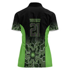 Basketball Custom South East Melbourne Women Polo Shirt Simple Australian Dot Art - Aussie Hoodie