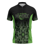 Basketball Custom South East Melbourne Zipper Polo Shirt Simple Australian Dot Art - Aussie Hoodie