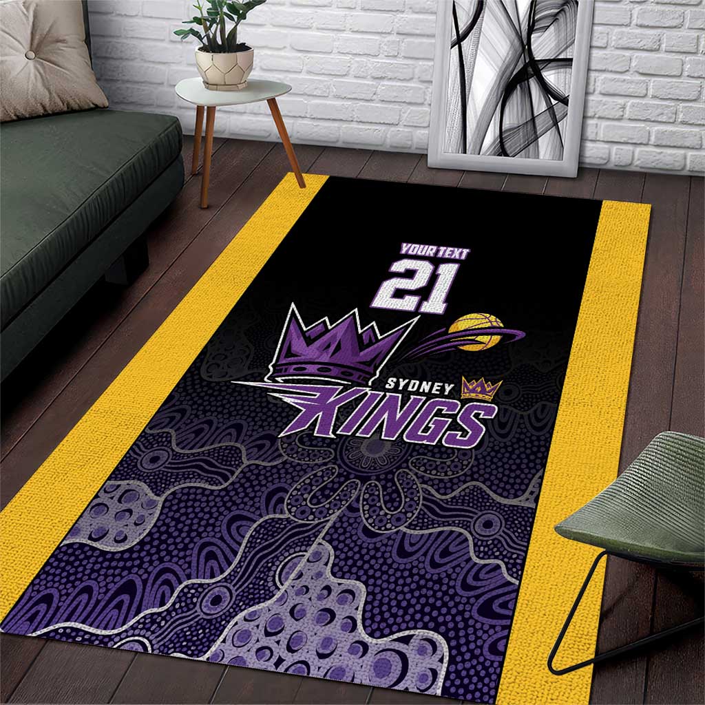Basketball Custom Sydney Area Rug Simple Australian Dot Art - Aussie Hoodie