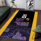 Basketball Custom Sydney Area Rug Simple Australian Dot Art - Aussie Hoodie