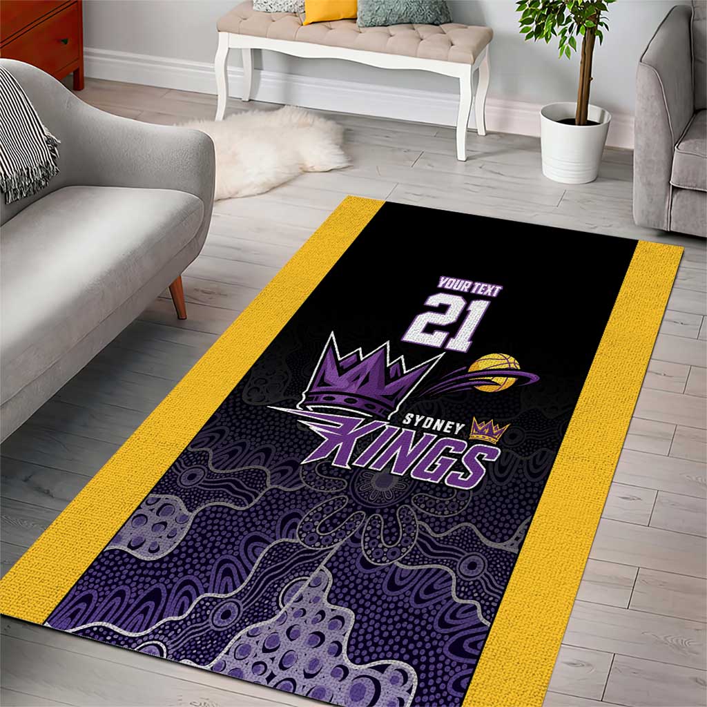 Basketball Custom Sydney Area Rug Simple Australian Dot Art - Aussie Hoodie