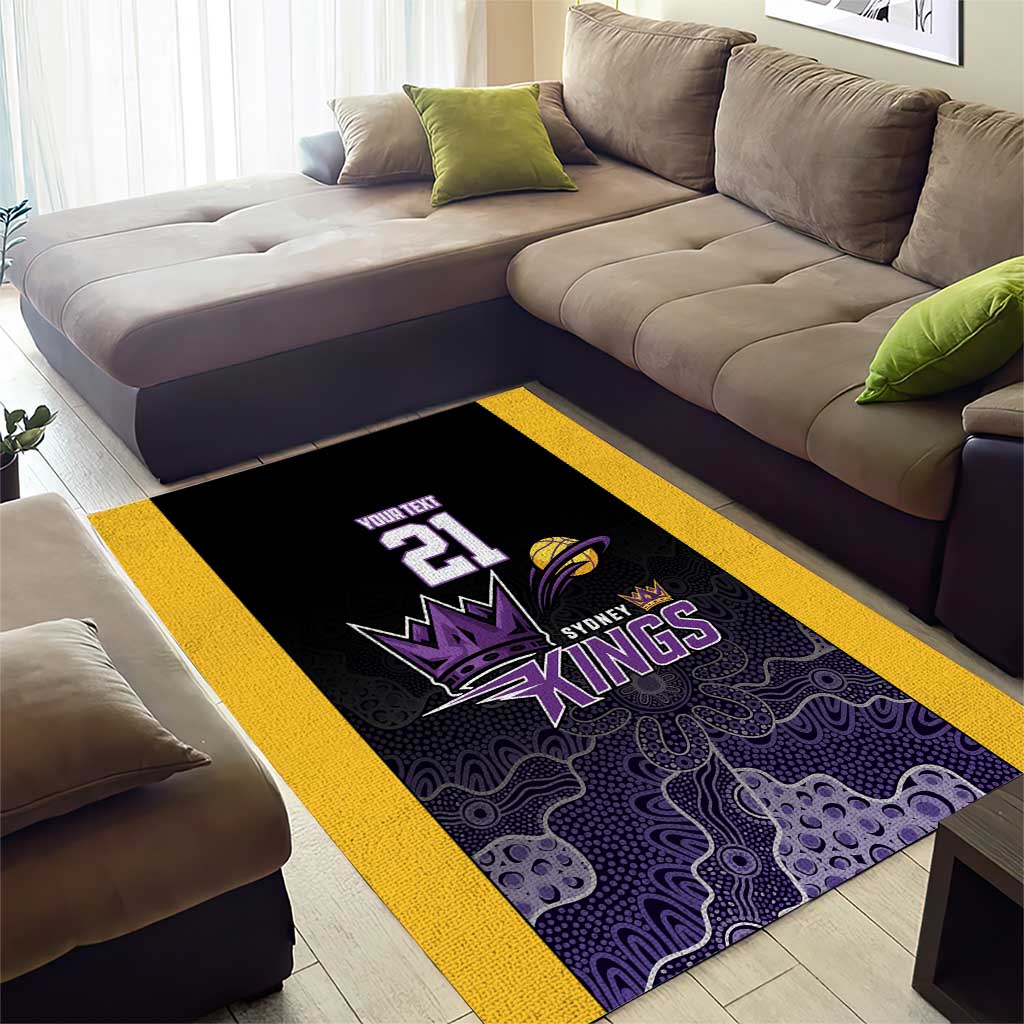 Basketball Custom Sydney Area Rug Simple Australian Dot Art - Aussie Hoodie