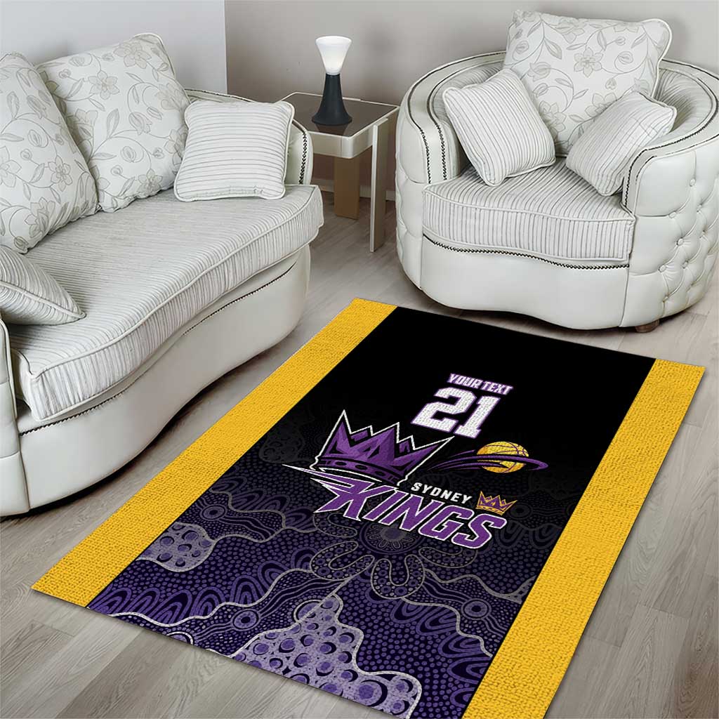 Basketball Custom Sydney Area Rug Simple Australian Dot Art - Aussie Hoodie