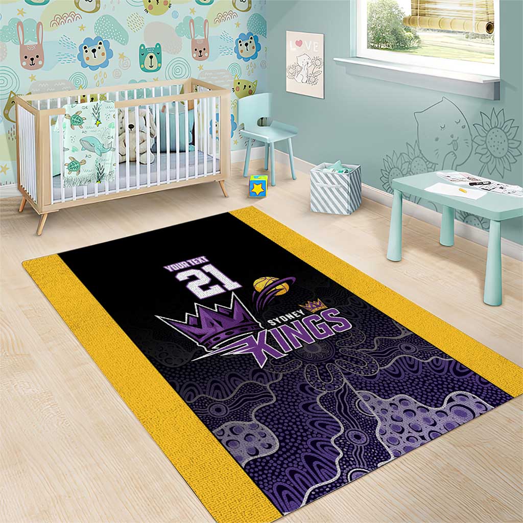 Basketball Custom Sydney Area Rug Simple Australian Dot Art - Aussie Hoodie