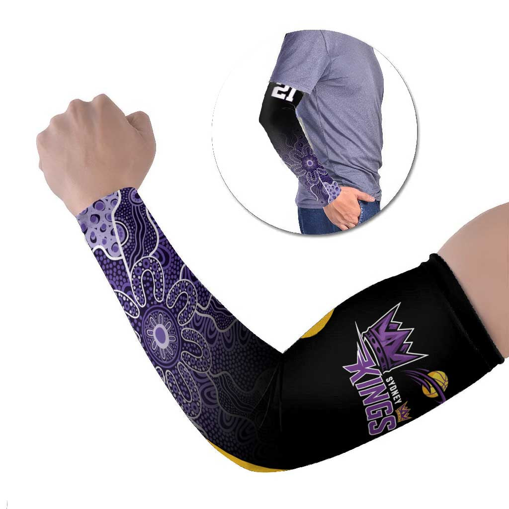Basketball Custom Sydney Arm Sleeves Simple Australian Dot Art - Aussie Hoodie