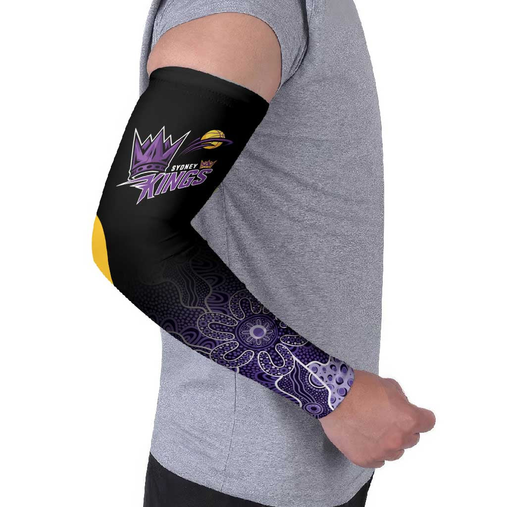 Basketball Custom Sydney Arm Sleeves Simple Australian Dot Art - Aussie Hoodie
