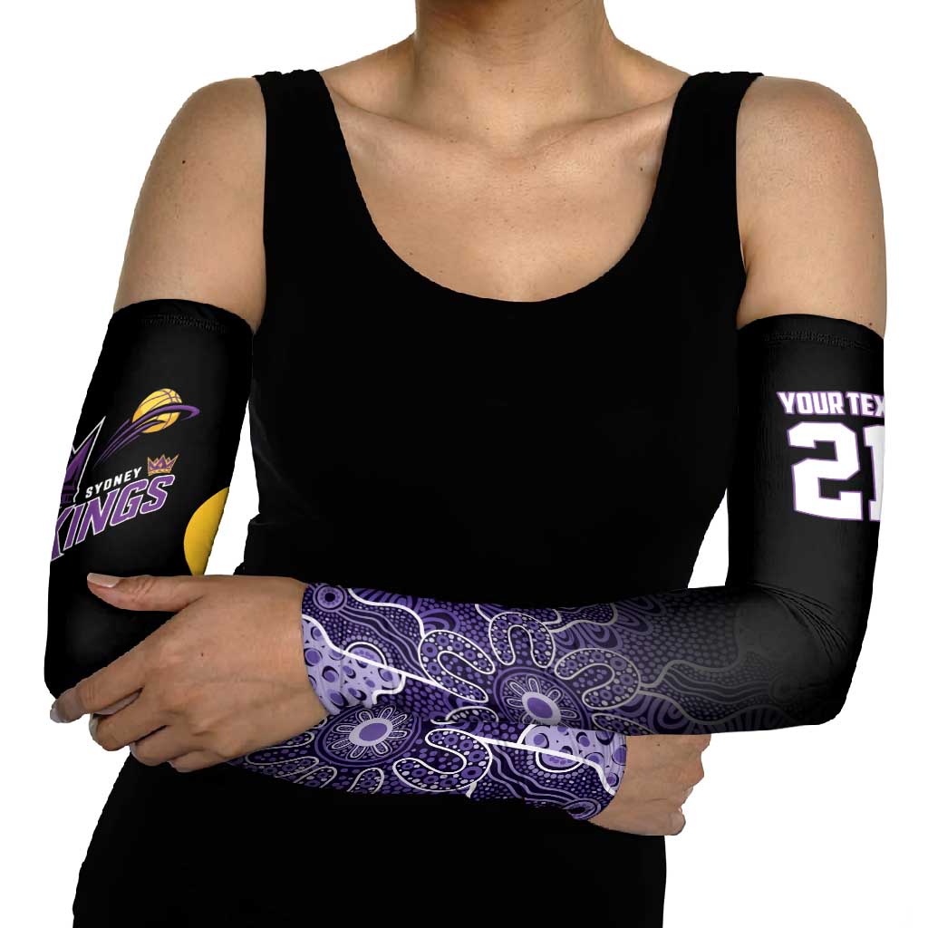 Basketball Custom Sydney Arm Sleeves Simple Australian Dot Art - Aussie Hoodie