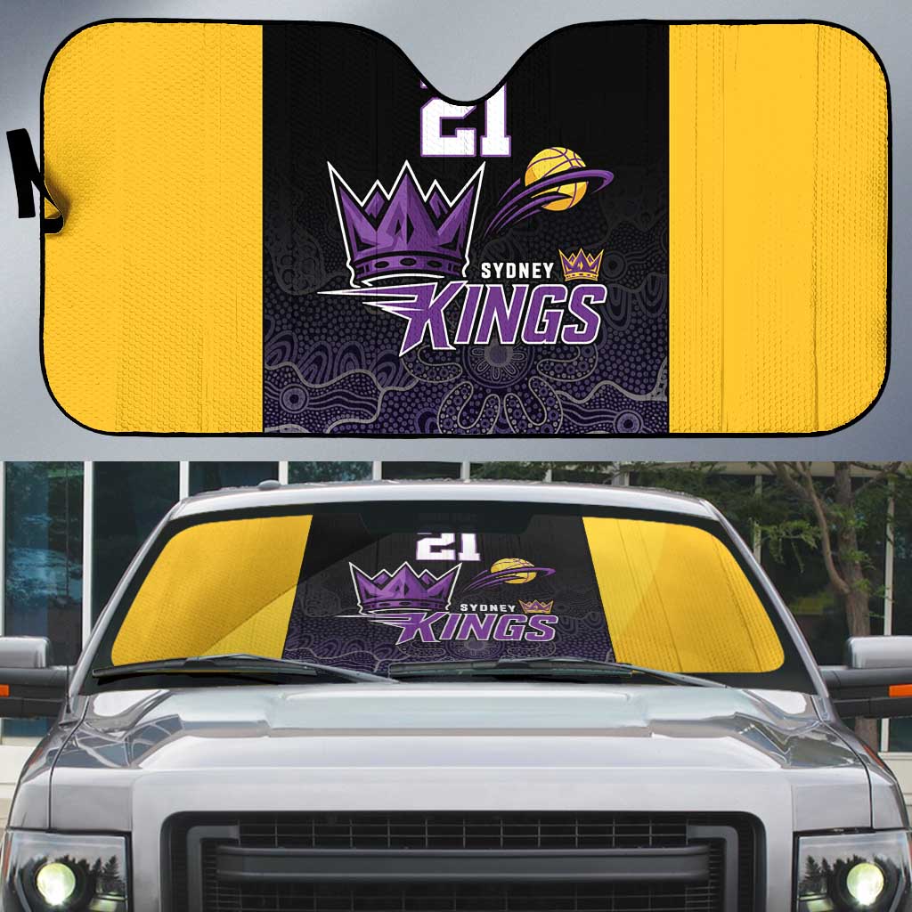 Basketball Custom Sydney Auto Sun Shade Simple Australian Dot Art - Aussie Hoodie