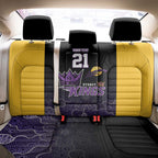 Basketball Custom Sydney Back Car Seat Cover Simple Australian Dot Art - Aussie Hoodie