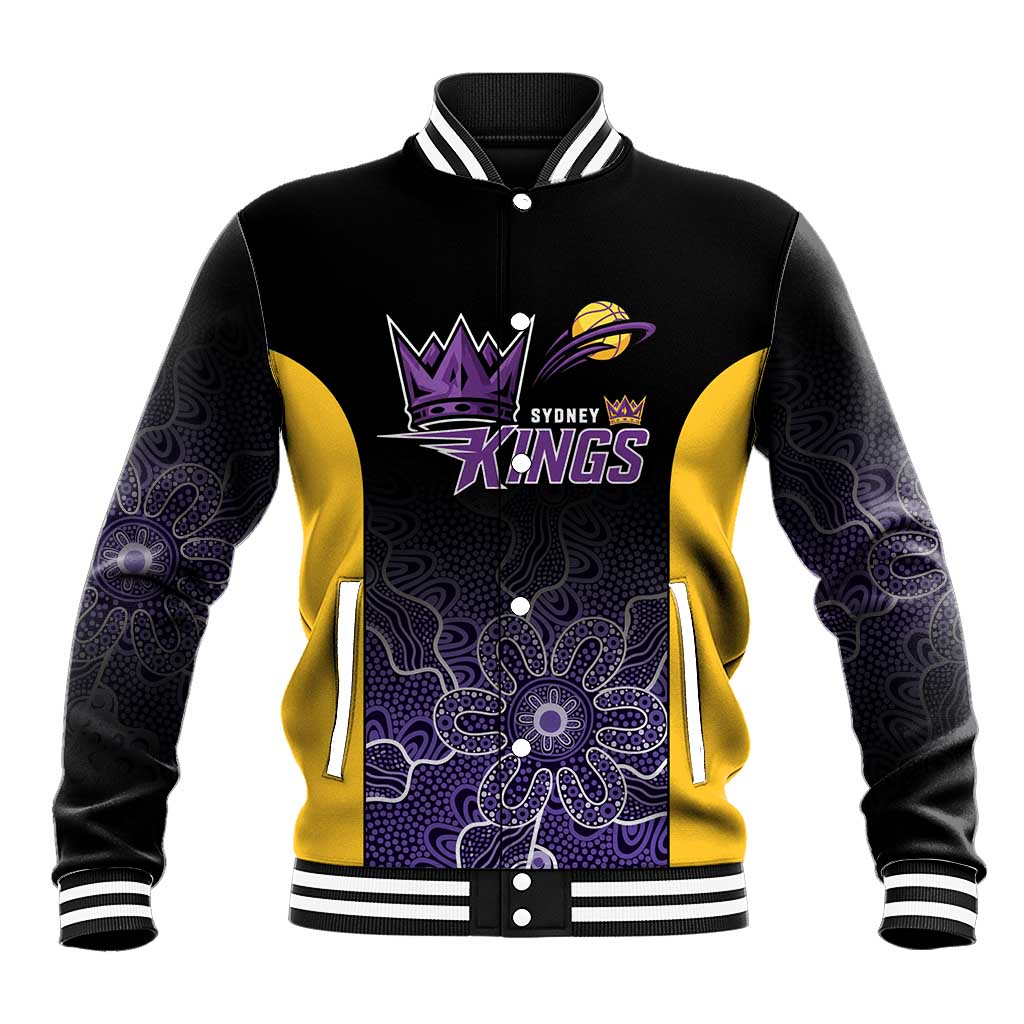 Basketball Custom Sydney Baseball Jacket Simple Australian Dot Art - Aussie Hoodie
