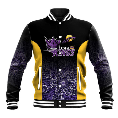 Basketball Custom Sydney Baseball Jacket Simple Australian Dot Art - Aussie Hoodie