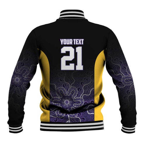 Basketball Custom Sydney Baseball Jacket Simple Australian Dot Art - Aussie Hoodie