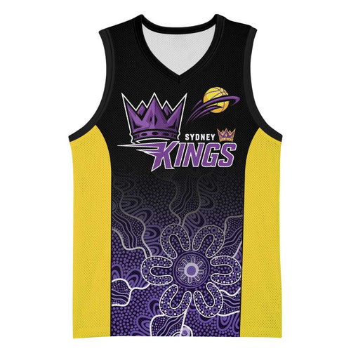 Basketball Custom Sydney Basketball Jersey Simple Australian Dot Art - Aussie Hoodie