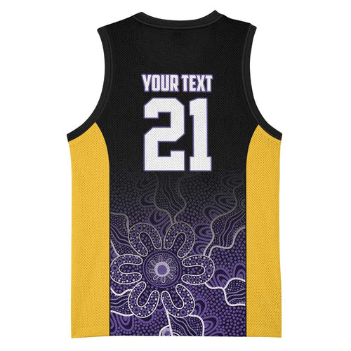 Basketball Custom Sydney Basketball Jersey Simple Australian Dot Art - Aussie Hoodie