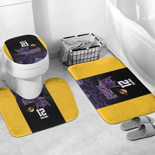 Basketball Custom Sydney Bathroom Set Simple Australian Dot Art - Aussie Hoodie