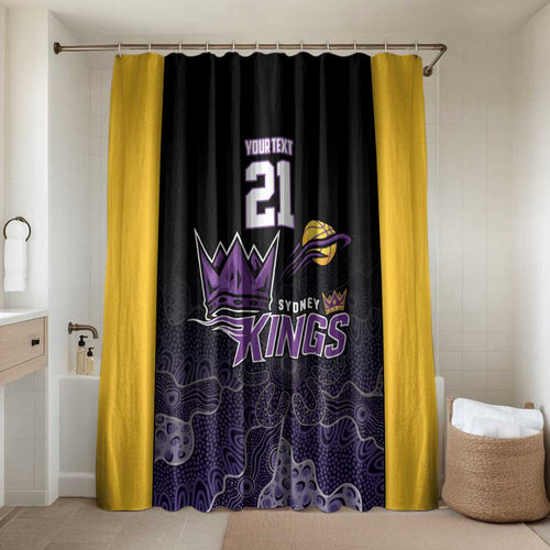 Basketball Custom Sydney Bathroom Set Simple Australian Dot Art - Aussie Hoodie