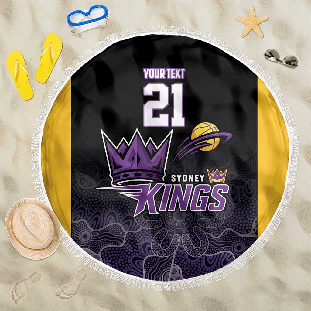 Basketball Custom Sydney Beach Blanket Simple Australian Dot Art - Aussie Hoodie