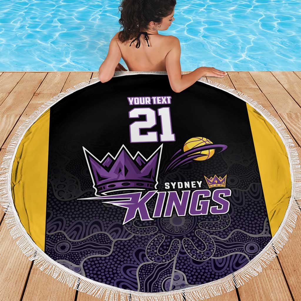 Basketball Custom Sydney Beach Blanket Simple Australian Dot Art - Aussie Hoodie