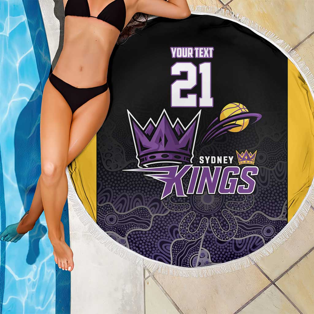 Basketball Custom Sydney Beach Blanket Simple Australian Dot Art - Aussie Hoodie