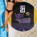 Basketball Custom Sydney Beach Blanket Simple Australian Dot Art - Aussie Hoodie
