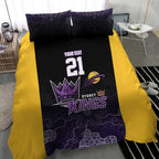 Basketball Custom Sydney Bedding Set Simple Australian Dot Art - Aussie Hoodie