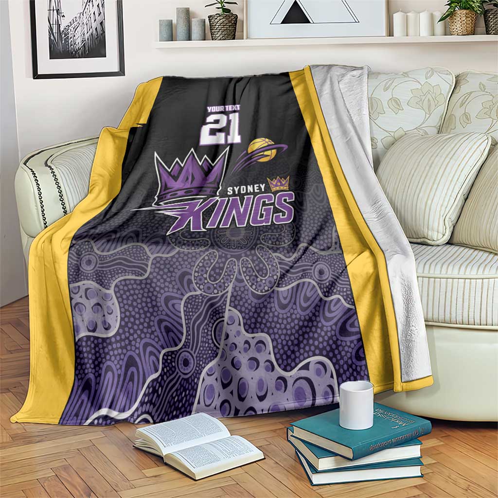 Basketball Custom Sydney Blanket Simple Australian Dot Art - Aussie Hoodie