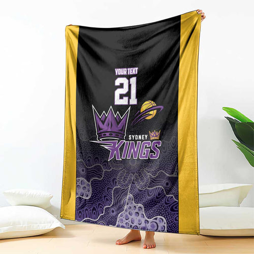 Basketball Custom Sydney Blanket Simple Australian Dot Art - Aussie Hoodie