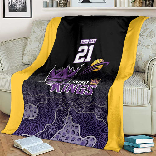 Basketball Custom Sydney Blanket Simple Australian Dot Art - Aussie Hoodie