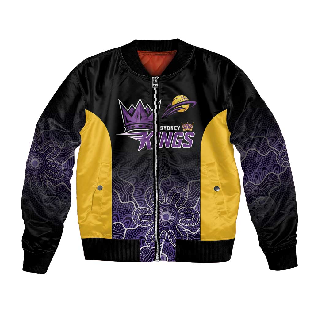 Basketball Custom Sydney Bomber Jacket Simple Australian Dot Art - Aussie Hoodie