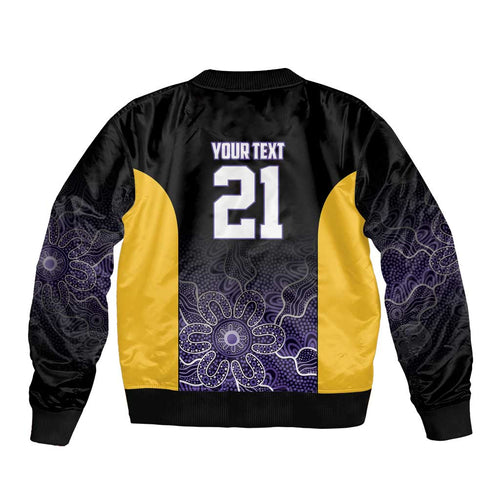Basketball Custom Sydney Bomber Jacket Simple Australian Dot Art - Aussie Hoodie