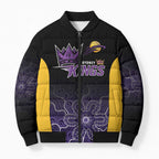 Basketball Custom Sydney Bomber Puffer Jacket Simple Australian Dot Art - Aussie Hoodie
