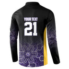 Basketball Custom Sydney Button Sweatshirt Simple Australian Dot Art - Aussie Hoodie