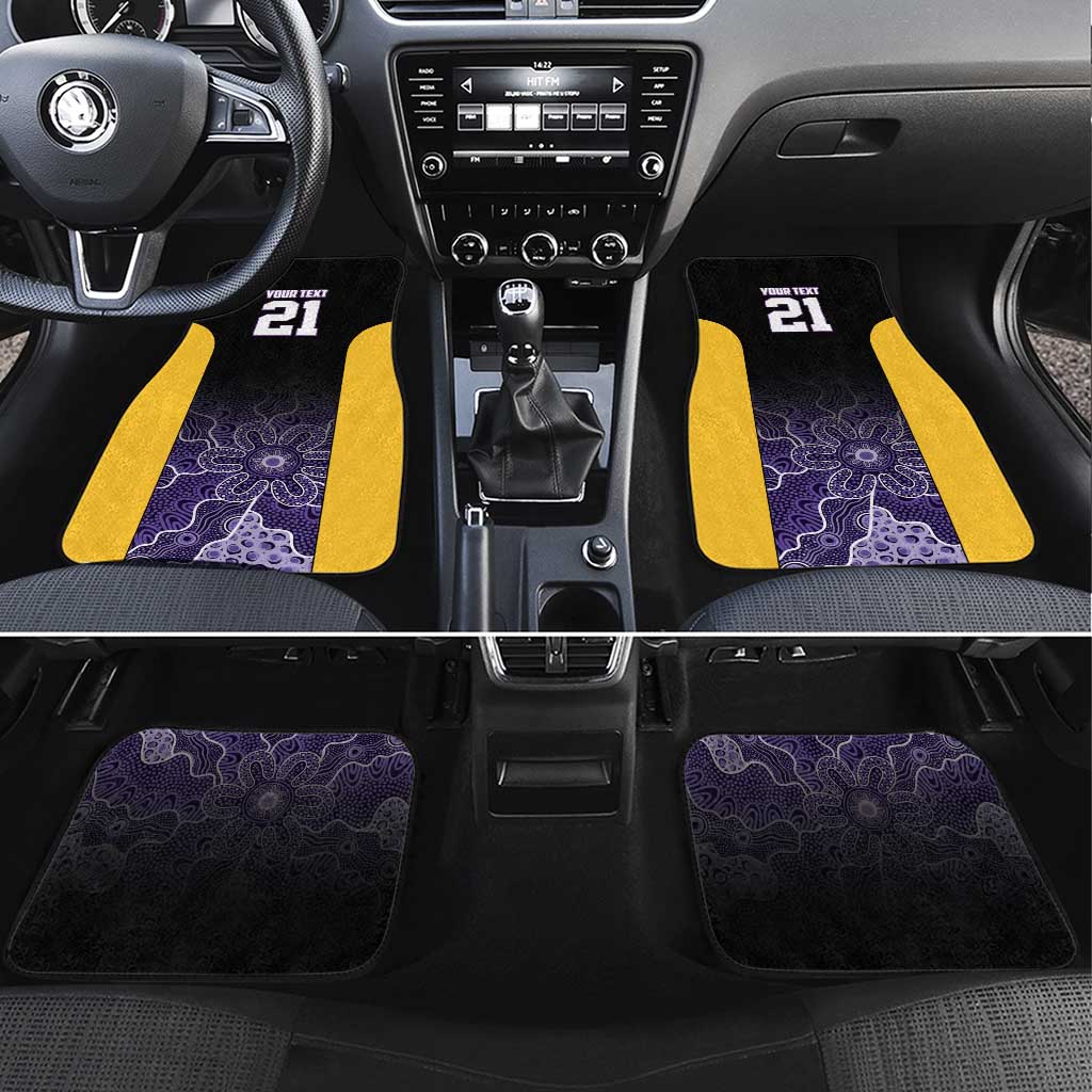Basketball Custom Sydney Car Mats Simple Australian Dot Art - Aussie Hoodie
