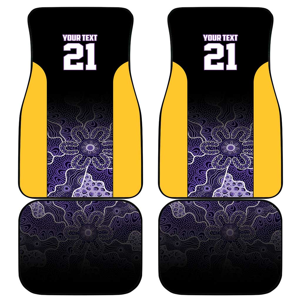 Basketball Custom Sydney Car Mats Simple Australian Dot Art - Aussie Hoodie