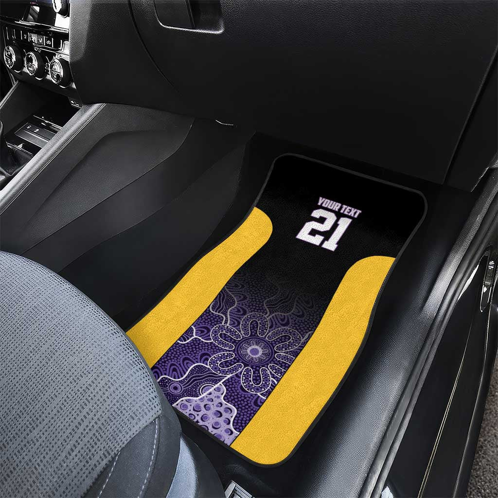 Basketball Custom Sydney Car Mats Simple Australian Dot Art - Aussie Hoodie