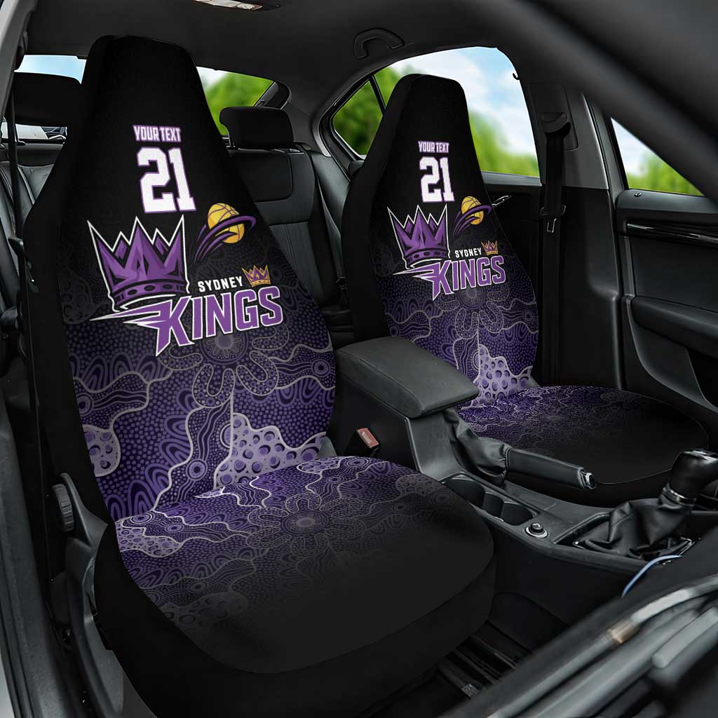 Basketball Custom Sydney Car Seat Cover Simple Australian Dot Art - Aussie Hoodie